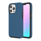 AXS - PROTech coque anti-choc avec bordures surelevees et une durabilite militaire pour Apple iPhone 13 Pro, Bleu Cobalt-Resistant aux chocs