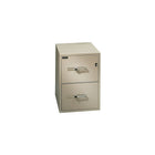 Gardex – Classeur ignifuge à 2 tiroirs, vertical, lettre, beige, 28 haut. x 16 3/4 larg. x 31 prof. (po) (GXGF-200-12-BE)-Classeur vertical ignifuge à 2 tiroirs certifié UL, 31 po prof., format légal
