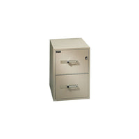 Gardex – Classeur ignifuge à 2 tiroirs, vertical, lettre, beige, 28 haut. x 16 3/4 larg. x 31 prof. (po) (GXGF-200-12-BE)-Classeur vertical ignifuge à 2 tiroirs certifié UL, 31 po prof., format légal