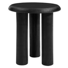Modway - Mavina Bois de manguier Table d’appoint - Noir-Bois massif de manguier