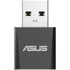 Asus - Adaptateur Wi-Fi 7 tribande USB BE6500 - Noir-Mettez à niveau votre Wi-Fi vers la dernière norme - Transformez votre PC vers la norme de pointe 802,11be avec une simple connexion USB