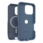 OtterBox - Coque Commuter avec MagSafe pour iPhone 16 Pro - Bleu ciel-Certifié DROP+ | Résiste à 3 fois plus de chutes que la norme militaire (MIL-STD-810G 516.6)