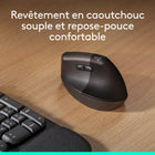 Logitech - Lift Souris Ergonomique Verticale - Graphite-Dites oui au confort : Reposez-vous sur la souris verticale Lift toute la journée, avec une prise en main agréable et un repose-pouce pour toujours plus de confort
