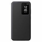 Samsung - Coque Portefeuille à Vue Intelligente pour Samsung Galaxy S24 - Noire-La fenêtre d'affichage améliore l'utilisation de l'interface tactile UX