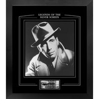 Humphrey Bogart photo Glass impression - Impression encadree - 15" x 17"-Impression d'art de haute qualité avec passe-partout et encadrement professionnel