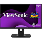 ViewSonic - Moniteur d'accueil IPS ergonomique 24" 1080p-Moniteur IPS Full HD (1 920 x 1 080p) de 24 pouces avec cadres fins et taux de rafraîchissement de 60 Hz
