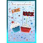 Rosedale - Cartes de souhaits Fête avec enveloppes – 5-1/2 po x 8 po – Pour ta fête – paquet de 12-Cartes de souhaits qualité boutique