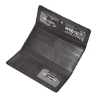 Club Rochelier - Portefeuille mince pliable pour femme - Marron-1 poche zippée