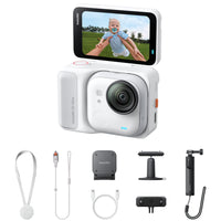 Pack de création d'appareil photo Insta360 GO Ultra - Blanc-GO Mains libres
