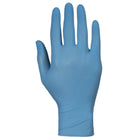 Superior Glove - KeepKleen Gants multifonctions en nitrile non poudres - Bleu - Moyen - Paquet de 100-Taille moyenne