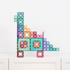 Connetix - Pack Portail Pastel, Contenant 48 Pièces-Conçu pour agrandir - Un ensemble autonome solide qui s'agence parfaitement avec toute la gamme Connetix, ainsi qu'avec la plupart des autres tuiles magnétiques