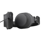 Basic Tech Écouteurs pliable sur l'oreille avec fil - Charbon-Prise casque 3,5mm