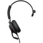 Jabra - Casque mono USB-C/A Evolve2 40 SE pour MS Teams - Teams-Isolation instantanée du bruit pour une meilleure mise au point dans des environnements bruyants