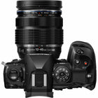 OM System - OM-1 Mark II Corps noir avec kit d'objectif M. Zuiko Digital ED 12-40 mm F2.8 PRO II-Viseur électronique OLED au niveau des yeux, env. 5,76 millions de points
