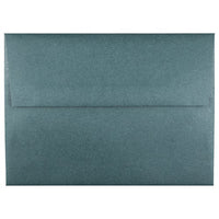 JAM Paper Enveloppes d'invitation métallisées A6 - 4,75 x 6,5 po - Stardream Malachite Vert Foncé - paquet de 25- Couleur : Malachite