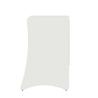 Manhattan Comfort - Coney commode moderne mi-siècle 27,55" - blanc - lot de 2-Assemblage à domicile requis Tout le matériel inclus