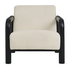 Modway - Sereno Boucle Chaise d’accent - Noir crème-7