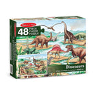 Casse-tête de sol dinosaures Melissa & Doug, paquet de 48-L'intérêt pour les dinosaures ne s'éteindra jamais !