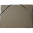 JAM Paper - Portefeuille Kraft avec Fermeture Élastique Jumbo - 14,5 x 19,5 x 0,5 - Brun Naturel Recyclé-Taille : Jumbo (14,5 po x 19,5 po x 0,5 po)