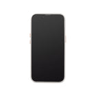 General Supply Goods + Co Vegan Leather Case with Metallic Buttons and MagSafe Compatible for iPhone 13/13 Pro - Silver Grey-Cuir végétal doux