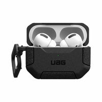 UAG - Étui Robuste Scout pour AirPods Pro 2nd Generation, Noir-Protection robuste contre les chutes Mil-Spec