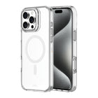 AXS - Crystal Shield Étui D3O fabriqué avec du plastique recyclé MagSafe compatible pour Apple iPhone 16 Pro Max - Clear-Design minimaliste offrant une protection contre les chutes de 6 pieds