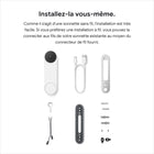 Nest Doorbell (à pile) -Poids : 0,6 lb