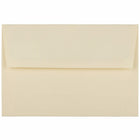 JAM Paper - Enveloppes d'invitation A8 doublées d'aluminium - 5,5 x 8,125 - écru avec feuille d'or - Paquet de 50-Couleur : écru avec doublure en feuille d'or / La feuille donne à l'enveloppe une brillance naturelle