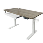 LjubLjana - Bureau Assis-Debout À Hauteur Réglable Électrique de 47 po - Érable-Unité robuste à 1 tableau - Cette table peu encombrante de 47,2" x 23,6" s'intégrera facilement dans votre espace de bureau tout en offrant suffisamment d'espace pour une variété de configurations de moniteur et d'ordinateur portable ainsi que des matériaux de travail, des fournitures et des décorations importants