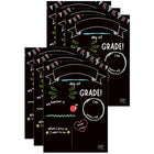 The Pencil Grip - TPG81606 Tapis d'activités - Étapes scolaires - Ensemble de 6-Dessinez, effacez, répétez avec ces tapis réutilisables.