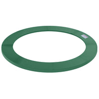HOMCOM - Coussin de trampoline 10 pi - vert-Conçu pour protéger les utilisateurs contre les égratignures ou le coincement par les crochets à ressort et l'espace entre les ressorts