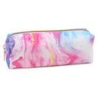 Fashion Stationery - Étui à crayons marbre - Rose/Multicolore-Pour le rangement des crayons, des stylos et des petits accessoires