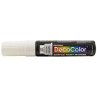 JAM Paper - Marqueur à peinture acrylique - Pointe géante - Blanc (526415WH)-L’encre est de la peinture acrylique à base d’eau qui s’étend en douceur. Ces marqueurs à peinture polyvalents peuvent être utilisés pour égayer toute surface ou tout projet!