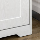 HOMCOM - Armoire de rangement 27,6 po L - blanc-Assemblage requis 