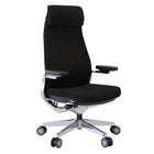 Nightingale - Fauteuil de direction à dossier haut NLC avec bras réglable 4D - Noir-Support lombaire intégré réglable en hauteur pour soulager les tensions dans votre dos