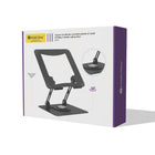 Intekview - Support d’ordinateur portable pliable rotatif à 360°-Compatibilité : Appareils de 11” à 17”