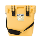 RovR - CoolR 25 Glacière rigide pintes avec bandoulière - Côté ensoleillé-Le système breveté de goupilles AnchR vous permet de fixer des accessoires essentiels comme la planche de préparation, le double porte-tasse et le sac de rangement (non inclus)