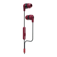 Skullcandy – Écouteurs-boutons Ink'D+ filaires avec microphone - rouge/noir-Prise de 3,5 mm