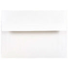  JAM Paper Enveloppes d'invitation A6 doublées d'aluminium - 4,75 x 6,5 po - Blanc avec feuille d'argent - paquet de 50-Taille : A2 (4,75 x 6,5 pouces), Excellent moyen de rendre vos occasions encore plus spéciales