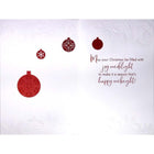 Rosedale - Cartes de souhaits Noël Gold / Enveloppes - 5-1/2 po x 8 po - Décorations scintillantes - Paquet de 6-Imprimées sur un papier de qualité non couché