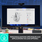 Logitech MX Master 3S - Souris Performante Sans Fil avec Défilement Ultra-Rapide - Blanc-Multi-Appareils et Multi-OS: Connectez la souris confortable jusqu'à 3 appareils via Bluetooth ou via le récepteur USB Logi Bolt sur Windows, macOS, Chrome OS ou Linux