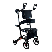 Journey - Déambulateur de mobilité vertical UPWalker Premium Lite - noir-Conçu pour soutenir une posture de marche verticale afin d’améliorer le confort et la mobilité