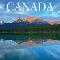 Wyman Publishing - 2026 Canada Calendrier mural Suspendu Mensuel - 30,5 cm l x 61 cm H - Bilingue-Photographie - Chaque mois, découvrez de superbes photographies ou œuvres d'art en couleur
