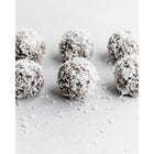 nomz - bouchées énergétiques à la noix de coco bio - 40g - paquet de 12-Ingrédients biologiques : amandes, dattes, cacao équitable, noix de coco râpée, sel de mer.