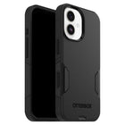 Otterbox - Étui Commuter MagSafe avec Contrôle de la Caméra Noir pour iPhone 17-Caches de ports pour bloquer la poussière et les saletés