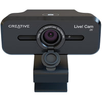 Creative Labs - Webcam 73VF090000000 Live! Cam SYNC V3 2K QHD avec zoom numérique 4X et micros intégrés-Résolution 2K QHD pour des appels vidéo et un streaming de haute qualité