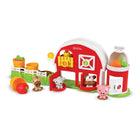 Learning Resources - Ensemble de jeu d'apprentissage Peekaboo - Ensemble de 12-Motricité fine à la ferme ! Découvrez les actions de motricité fine de ce jouet d'apprentissage pour tout-petits : poussez le panier, tirez et faites tourner les portes, faites tourner le silo et plus encore !