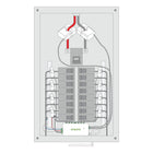Emporia - Vue 3 Moniteur d'énergie domestique avec 8 capteurs de niveau de circuit 50A-Les données d une seconde sont disponibles lorsque l application est ouverte et conservées pendant trois heures tandis que les données minute et heure sont stockées dans le cloud, les données une minute sont conservées sept jours et les données une heure sont conservées indéfiniment avec possibilité d exportation directement dans l application