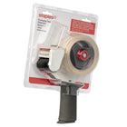 Staples - Dévidoir de ruban supérieur, 48 mm x 50 m, 2,6 mil-Poignée rembourrée prévient les égratignures et les ampoules