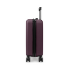Bugatti - Bordeaux valise rigide de cabine – 21,5 po – Figue-Intérieur doublé avec panneau de séparation, poches pratiques et sangles de serrage pour garder le contenu organisé et en place